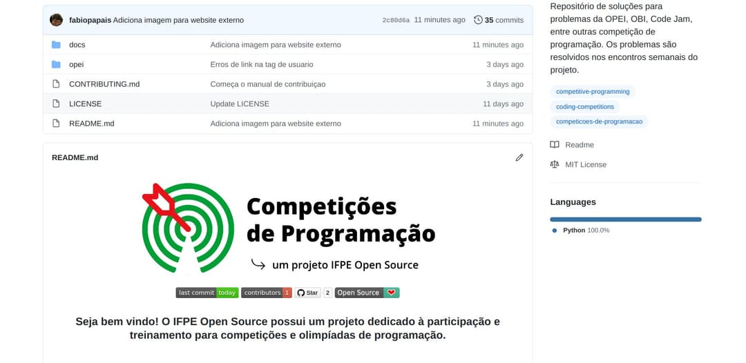Competições de Programação